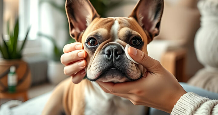 🧼 So reinigst du das Gesicht deiner Französischen Bulldogge richtig – Schritt-für-Schritt-Anleitung + Produktempfehlungen