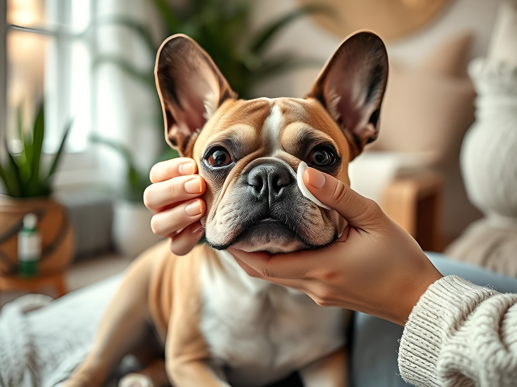 🧼 So reinigst du das Gesicht deiner Französischen Bulldogge richtig – Schritt-für-Schritt-Anleitung + Produktempfehlungen