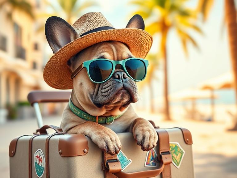 Urlaub mit der Französischen Bulldogge – Entspannt verreisen trotz kurzer Nase