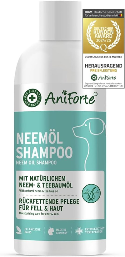 Zeckenschutz Französische Bulldogge - Neemöl Shampoo