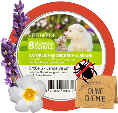 Zeckenhalsband - Zeckenschutz Französische Bulldogge